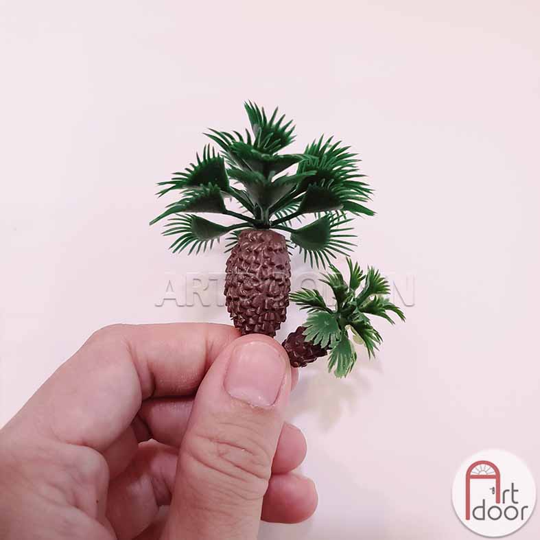 [ARTDOOR] Cây mô hình Cọ, Dừa làm thủ công