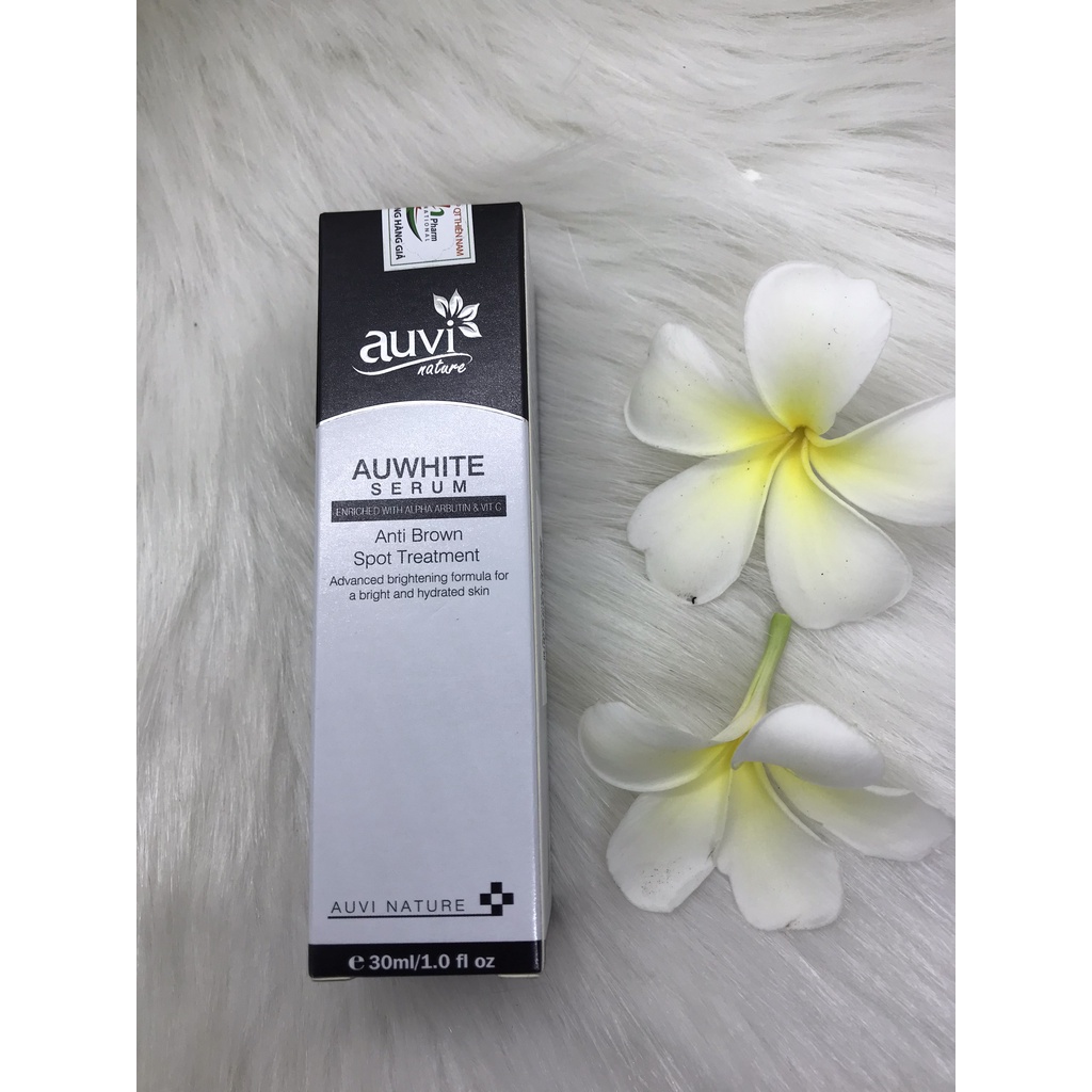 tinh chất giữ ẩm và làm trắng da AUWHITE SERUM AUVI NATURE
