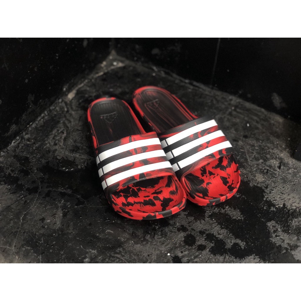 Dép quai ngang nam đẹp adidas cao cấp nhiều màu cao su nguyên khối