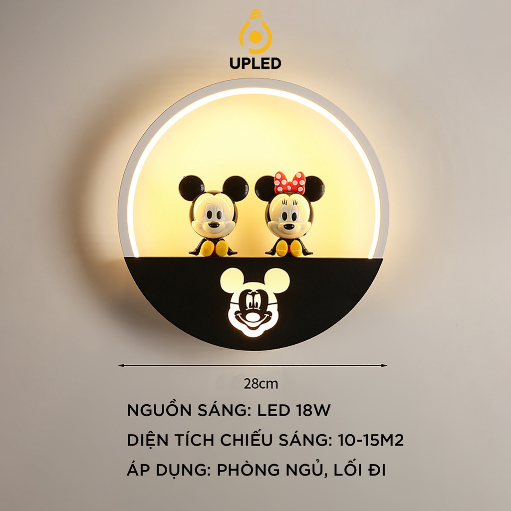 Đèn ngủ cho bé UPLED Treo Đầu Giường Ấm Áp Cho trẻ