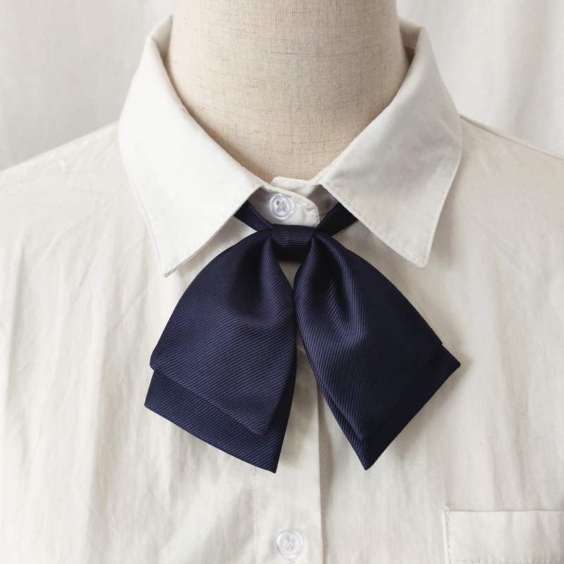 Cà Vạt Thắt Nơ Màu Sắc Thanh Lịch Cho Nữ