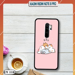 Ốp lưng điện thoại Xiaomi Redmi Note 8 Pro - lưng nhám viền dẻo