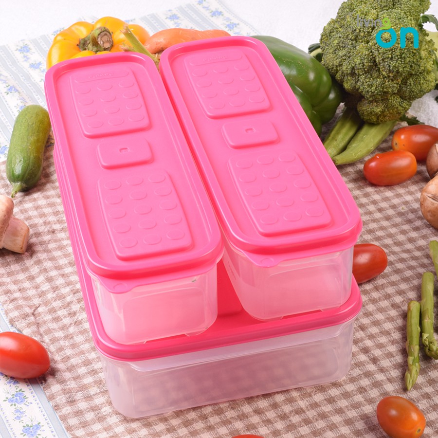 Combo 3 hộp nhựa đựng cơm set 01
