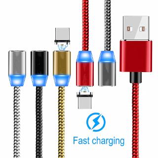 Ready Stock 1m/2m Magnetic Charger Cable for Iphone/Type-c/Android