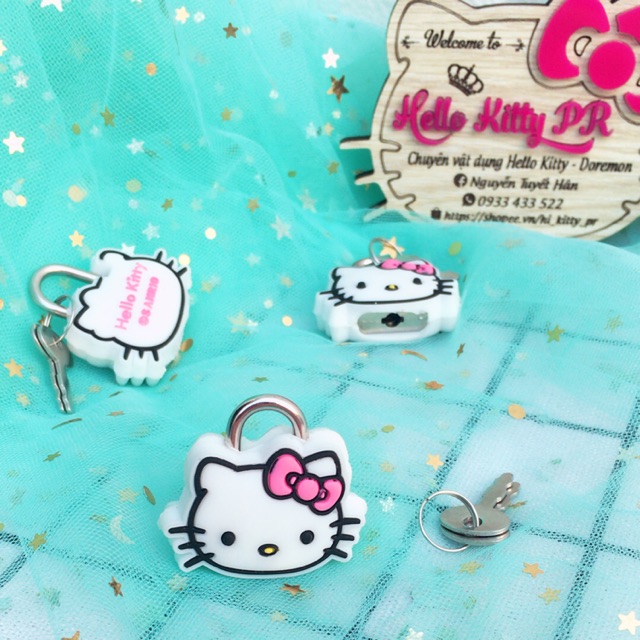 Ổ khóa mini HELLO KITTY