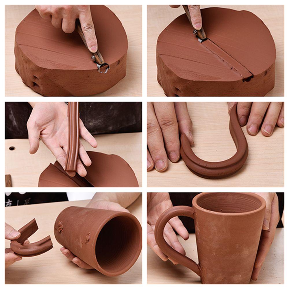 MAG Dụng Cụ Điêu Khắc Gốm Cán Gỗ