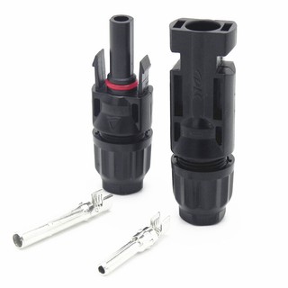 Jack nối MC4- Phụ kiện lắp điện năng lượng mặt trời