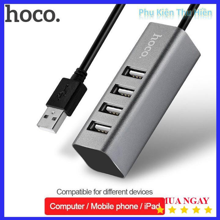 Bộ Hub 4 cổng USB Hoco HB1 Chính Hãng - Bảo hành 12 tháng