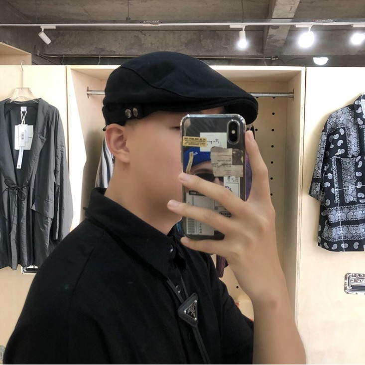 Mũ nồi nam mũ beret nam Hàn Quốc STUDIO phong cách retro thời trang SAIGON HAT