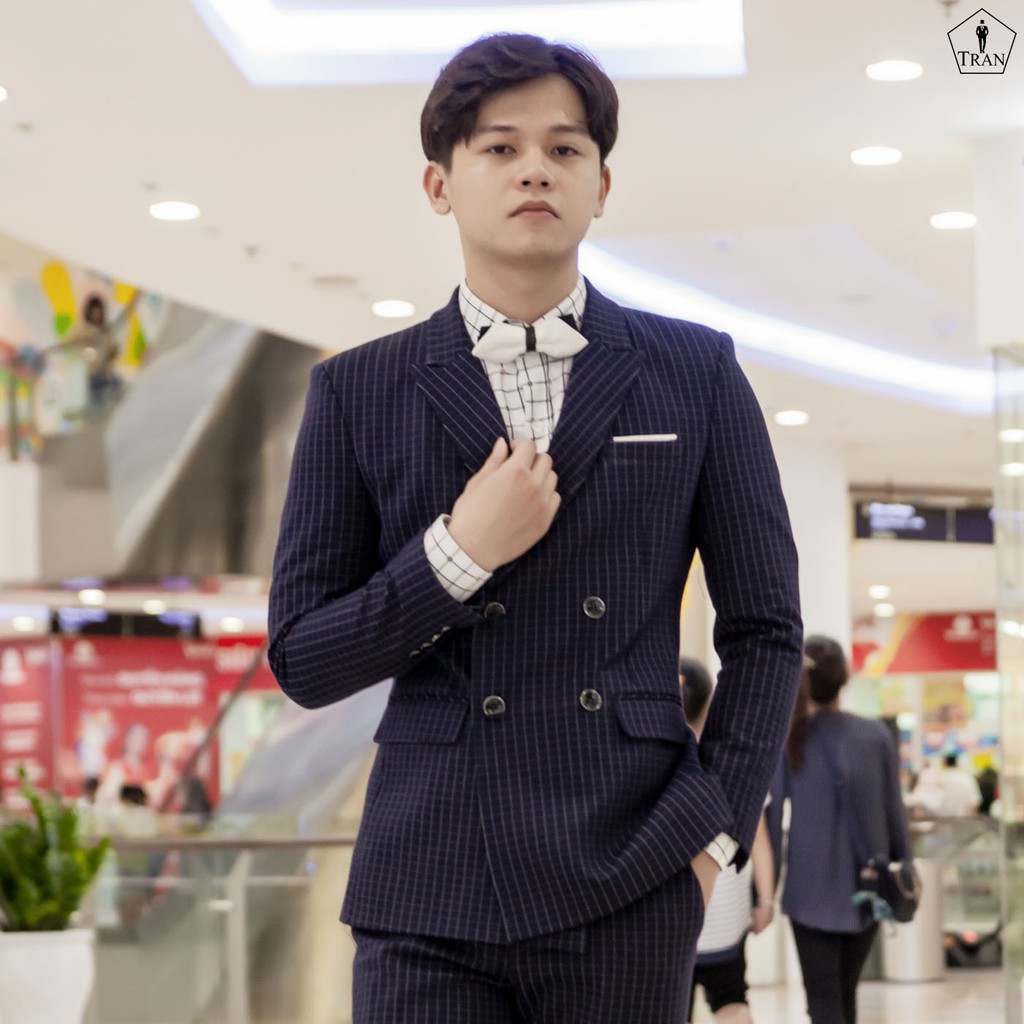 Veston Vest Cưới comple suit nam Hàn quốc