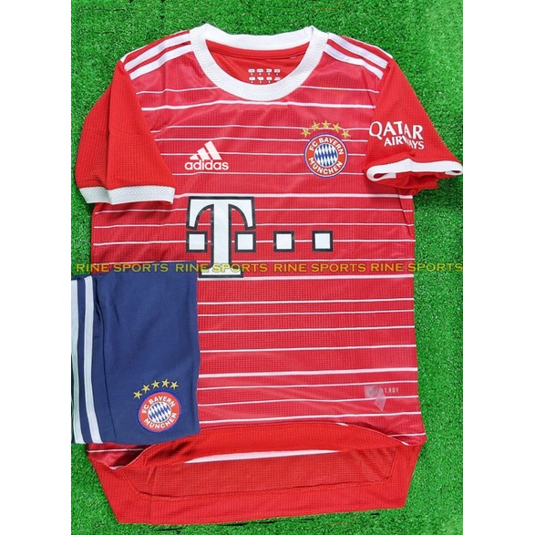 Hàng Thailand Super Bộ Áo bóng đá Bayer - Bayern Munich sân nhà chuẩn thi đấu mùa mới 2022 - 2023
