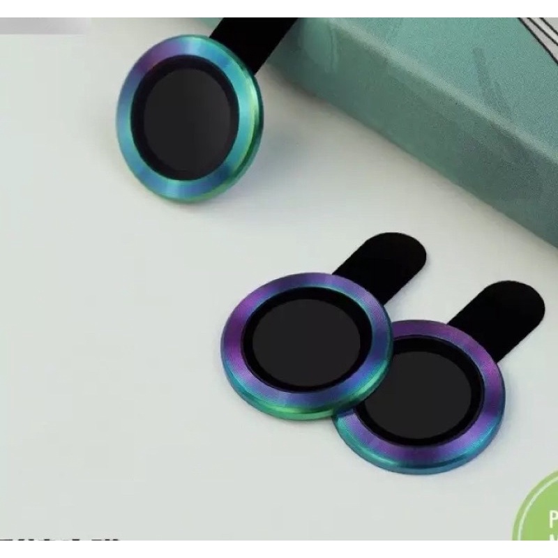 Dán từng mắt bảo vệ camera màu titan cầu vồng cho iphone 11/11pro/ 11 promax/ 12/12 pro/12 promax