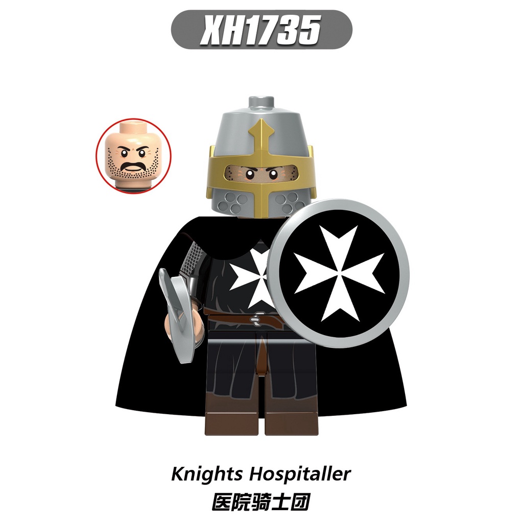 Minifigures Các Mẫu Nhân Vật Lính Trung Cổ Lính Roman Chiến Binh La Mã Cổ Đại Sparta Hiệp Sĩ Lính Thập Tự Chinh X0316