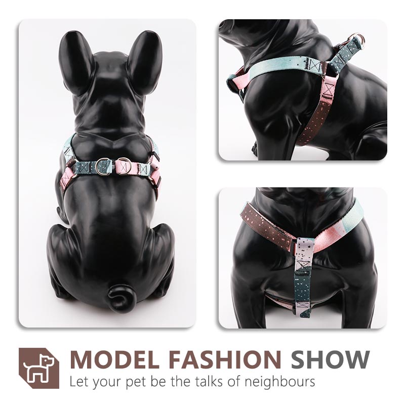 HamshMoc Bộ dây dắt thú cưng mềm mại có thể điều chỉnh tiện dụng