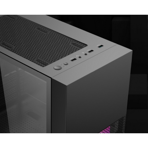 Vỏ Case Xigmatek Fadil 1F Black M-ATX, TẶNG 1 FAN LED new chính hãng