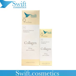 Tinh Chất 9Wishes Collagen Ampule Essence