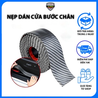 Nẹp Chống Xước Ô Tô – Nẹp Cacbon – Chống Trầy Xước Bậc Cửa Xe, Dán Cốp Xe, Bảo Vệ Xe Hơi