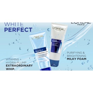 Sữa Rửa mặt white perfect 100ml - xanh dương