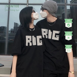 Áo thun Unisex chất cotton co giãn 4 chiều thoáng mát, mặc rộng dài thoải mái