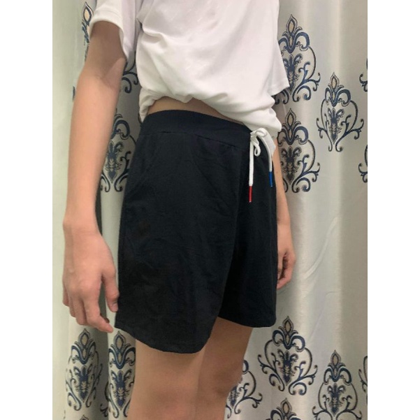 Quần short lửng nữ nam unisex chất thun Cotton 4 chiều co giãn thoải mái, thấm hút mồ hôi tốt