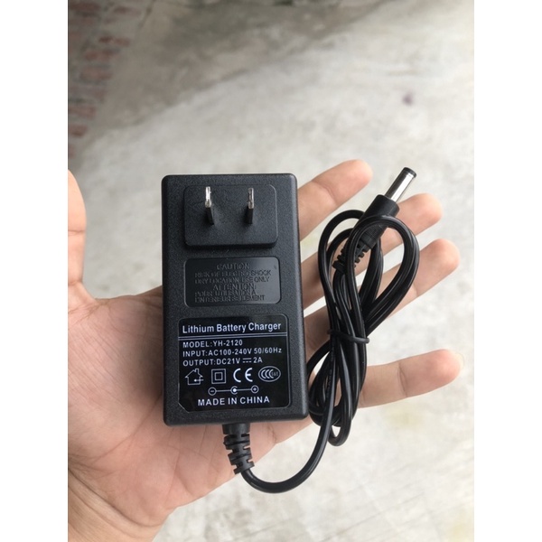 Sạc Pin Lithium 5s 21V 2A Báo Sạc