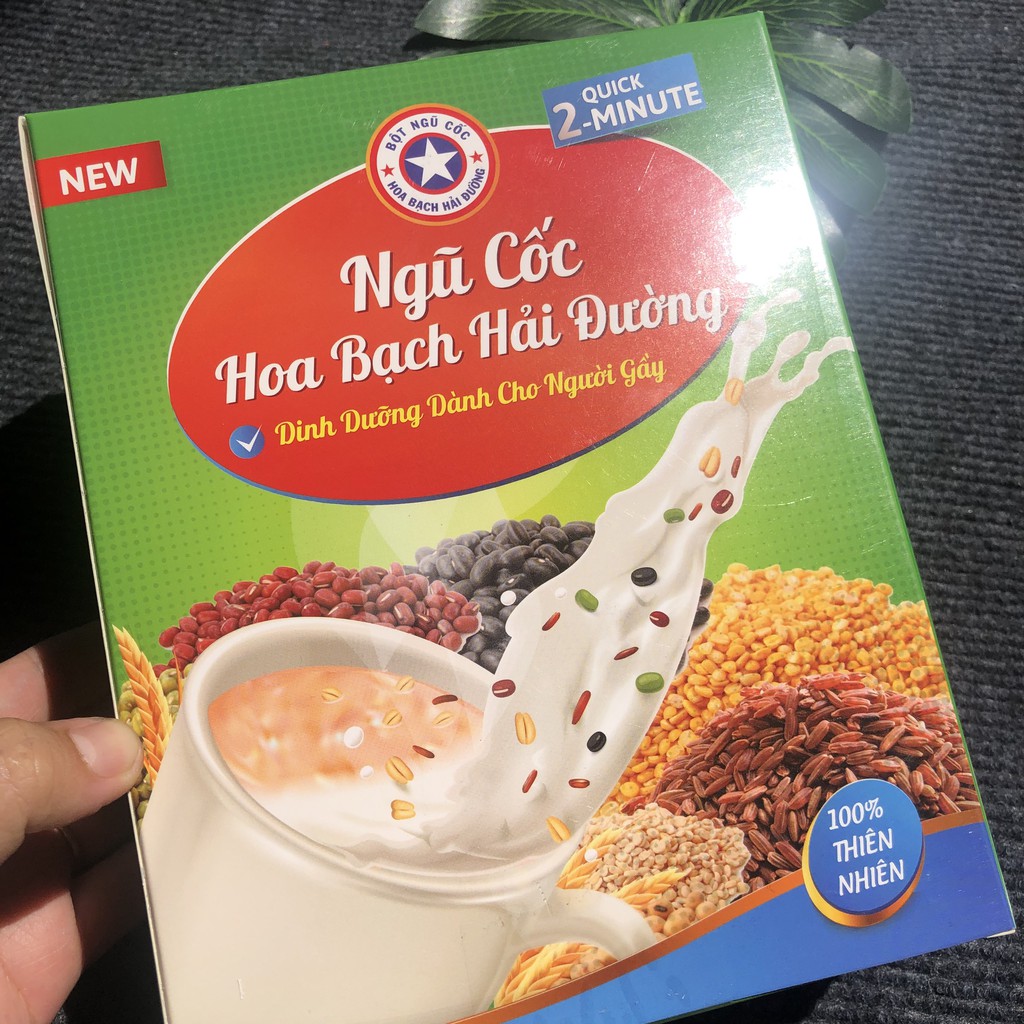 Bột Ngũ Cốc Hoa Bạch Hải Đường - Tăng Cân - Ăn Ngon - Ngủ Ngon