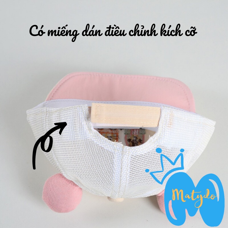 Mũ cho bé gái bé trai MATYDO nón lưỡi trai hình hổ đáng yêu phụ kiện trẻ em MU012