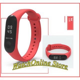 Dây đeo silicon cao cấp Mijobs dành cho Xiaomi miband 3/4