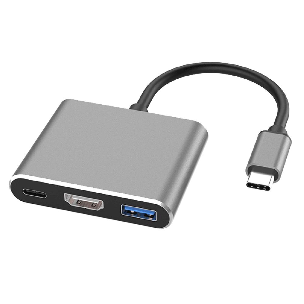 Bộ Chia Usb 3.0 3 Trong 1 3.1 Type C 4k Hdmi Chuyên Dụng | BigBuy360 - bigbuy360.vn