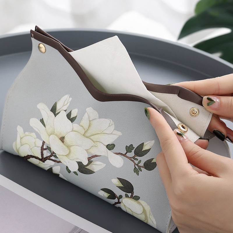 Hộp Đựng Khăn Giấy / Mỹ Phẩm Để Bàn Thiết Kế Độc Đáo Chất Lượng Cao Cho Phòng Khách