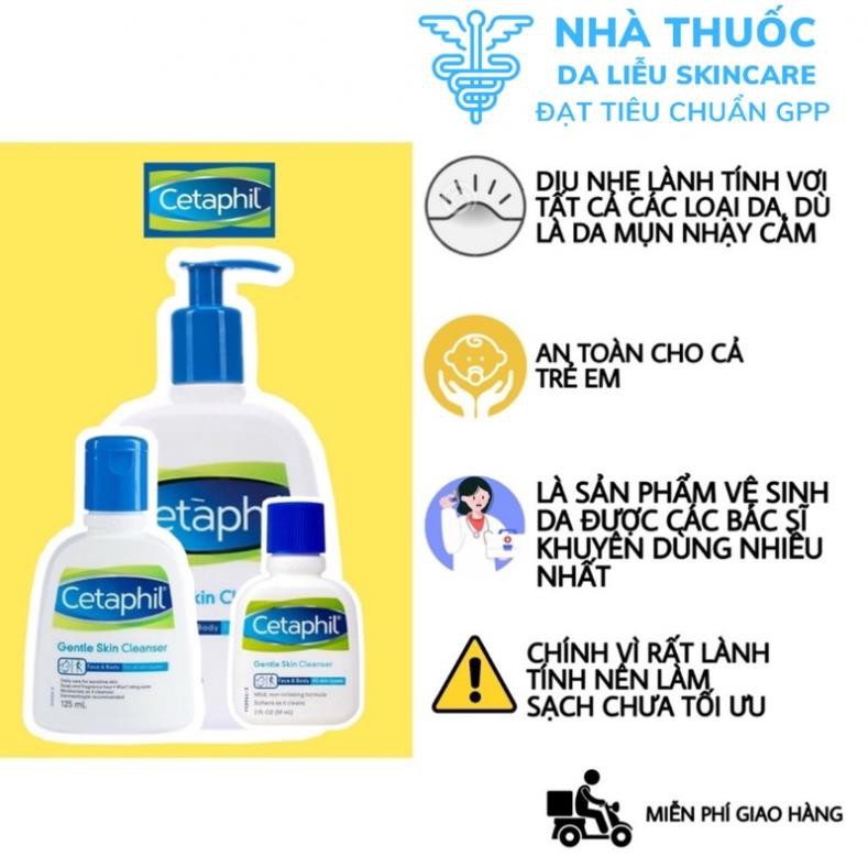 Sữa Rửa Mặt Dịu Nhẹ Cho Mọi Loại Da Cetaphil Gentle Skin Cleanser