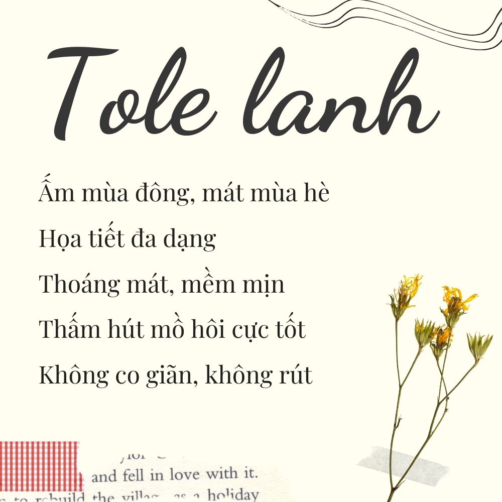 Bộ đồ lanh mặc nhà nữ vải tole thoáng mát quần lửng LUNA giá rẻ