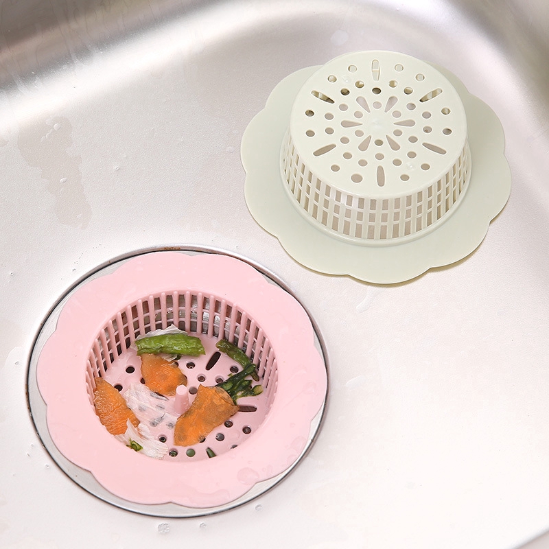 Nắp Lọc Cống Thoát Nước Bồn Rửa Chén / Phòng Tắm Hình Bông Hoa