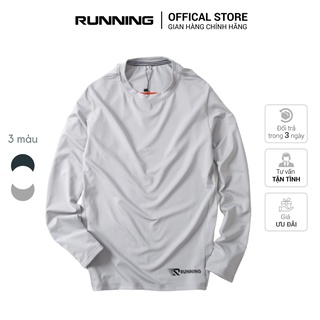 Áo thun giữ nhiệt nam cổ ngắn co giãn, áo thun giữ nhiệt thể thao Loại 1 cotton giữ ấm hiệu quả- Màu Xám