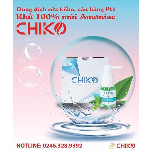 Huyết thanh protein siêu phục hồi tóc,khử mùi hoá chất CHIKO (Chai lẻ 20ml)