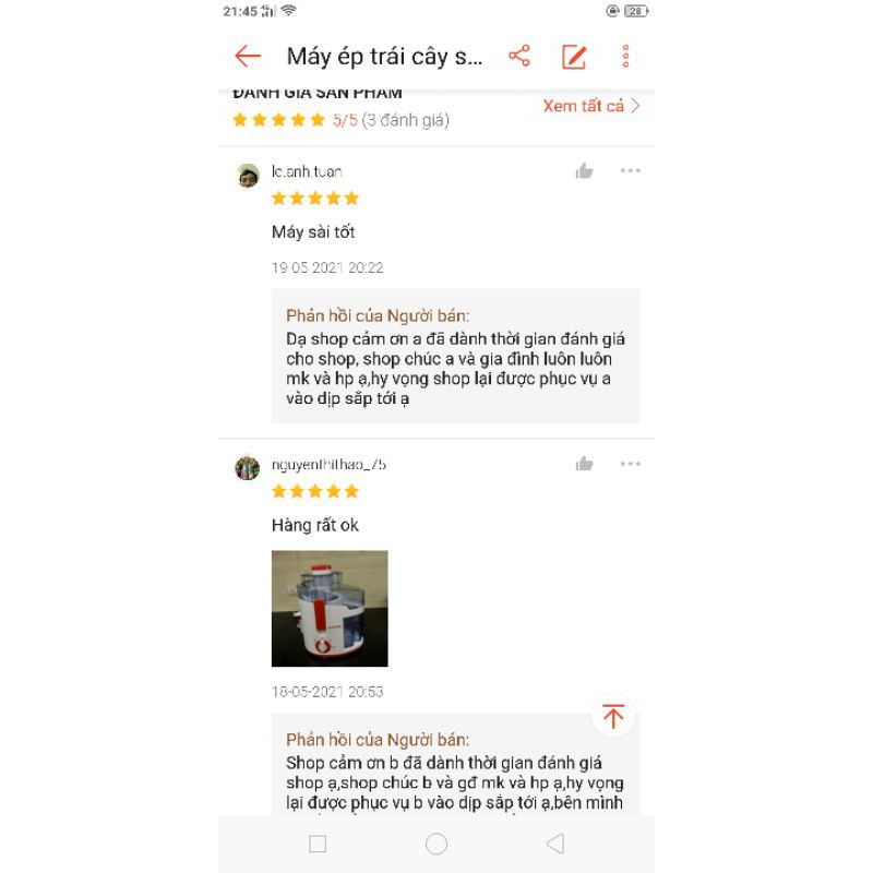 Máy ép trái cây sunhouse SHD5520