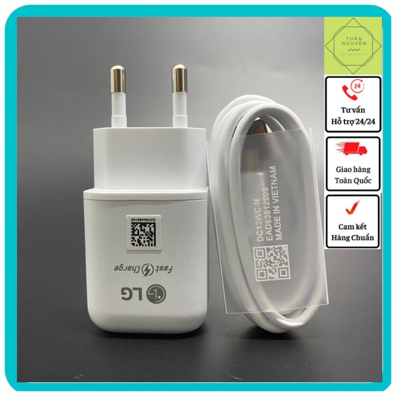 Bộ Sạc Nhanh LG V50| V30| V40| G8 Chính Hãng
