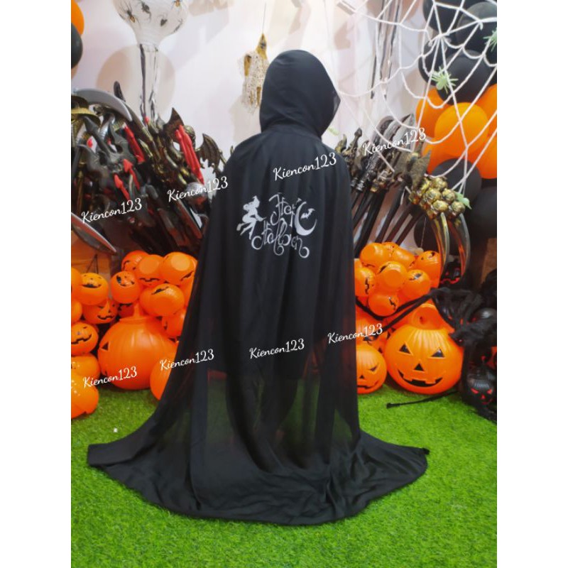 Áo choàng hoá trang in hình dơi. Hoá trang Halloween