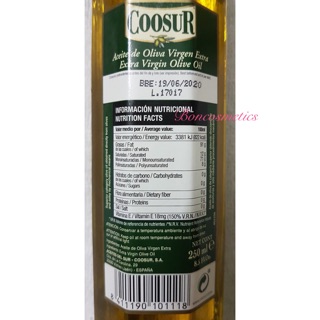 Dầu Olive Dintel Extra Virgin 250ml