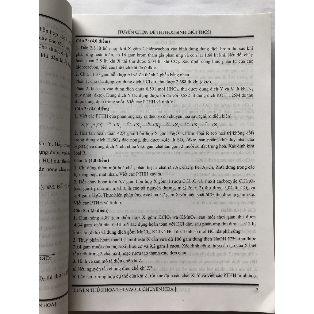 Sách - Chinh phục đề thi học sinh giỏi 9 và thi vào 10 chuyên Hoá Tập 1