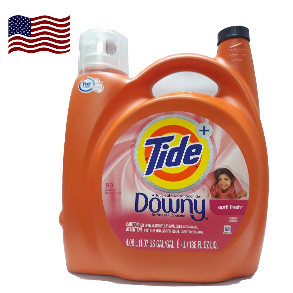 Nước giặt Tide hương Downy H.E April Fresh 4,08L