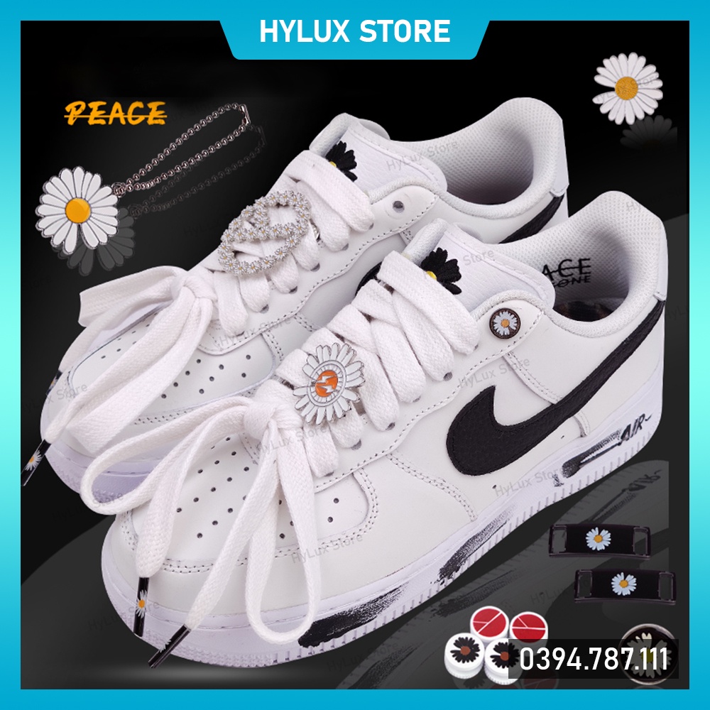 Dây giày Air Force 1 Para Noise kèm bộ phụ kiện cao cấp [ảnh chụp thật]