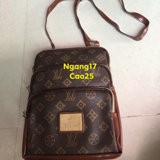 Túi si hiệu da cavas y túi