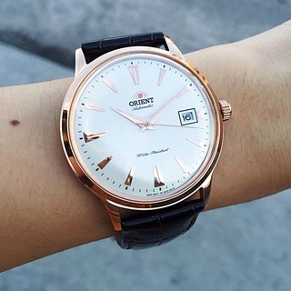 Đồng hồ Nam Bambino Số Cọc Automatic Dây Da