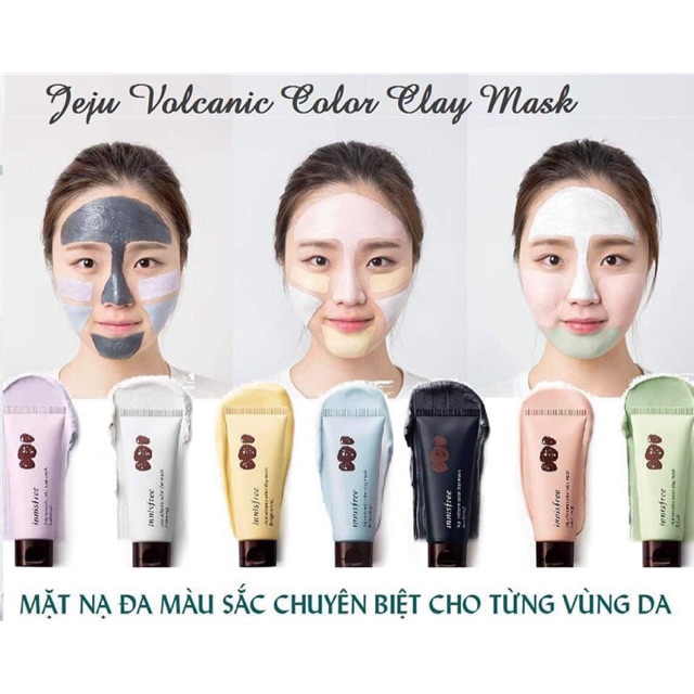DATE 2021 - MẶT NẠ COLOR CLAY MASK INNISFREE