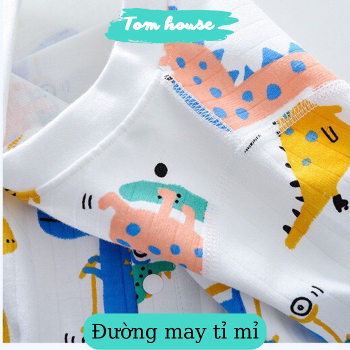 Body liền thân dài tay cho bé trai, bé gái sơ sinh 100% cotton xuất Hàn 𝟏𝟔𝐁𝐃𝐃