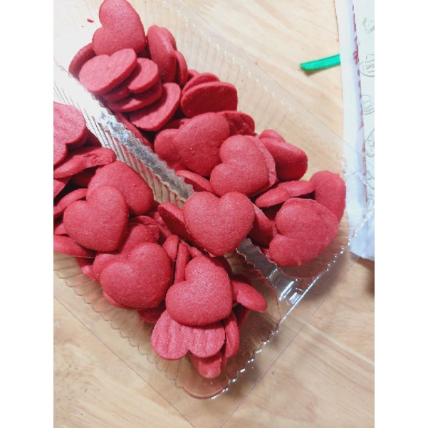 Bánh quy hồng trang trí bánh sinh nhật gói 220g