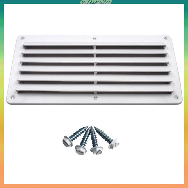 Ống thông hơi hình chữ nhật bằng nhựa ABS cho tàu thuyền RV Marine - 260mm x 125mm | BigBuy360 - bigbuy360.vn