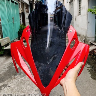 Kính chắn gió cbr150 indo 2016/2018
