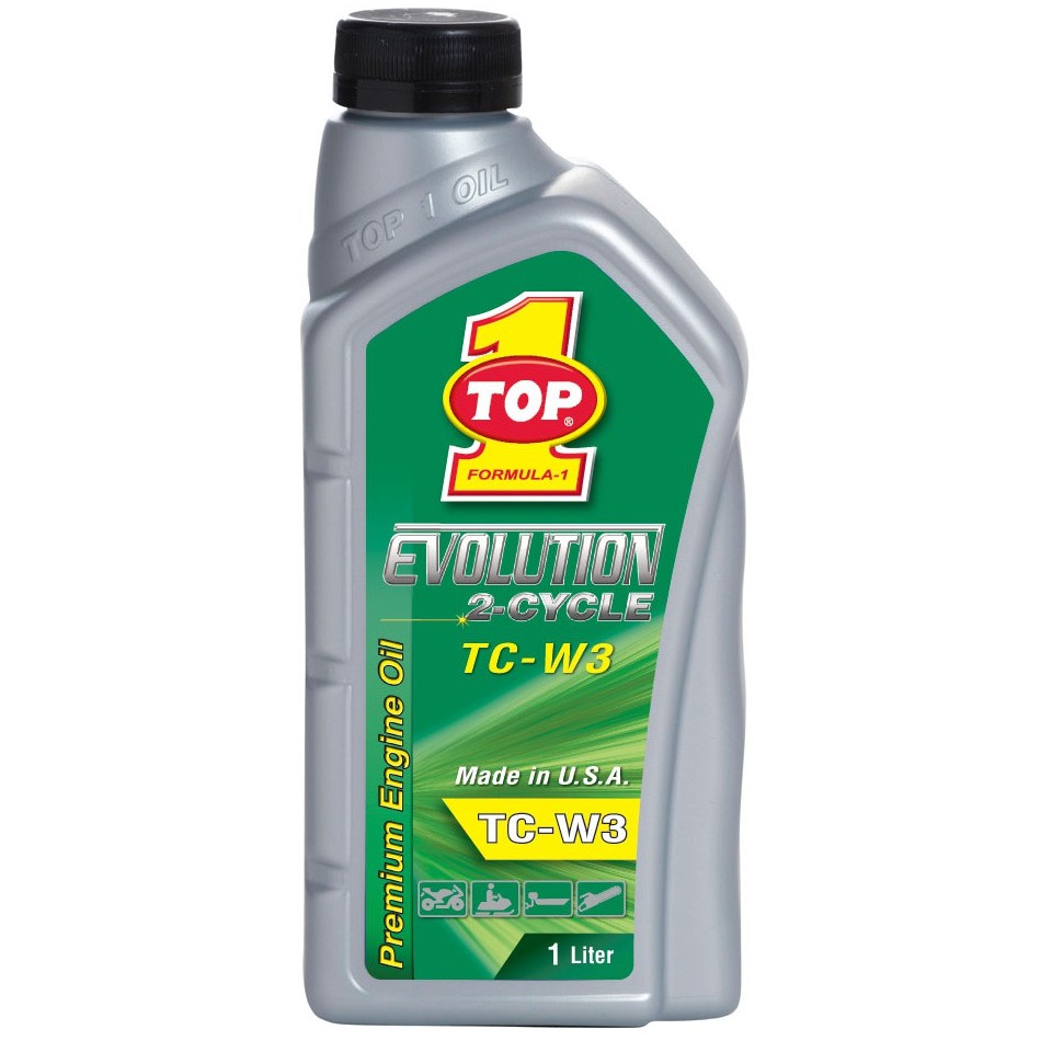 Evolution 2-Cycle TC-W3 1000cc Nhớt xe máy 2 thì tổng hợp cao cấp Top 1 Oil USA